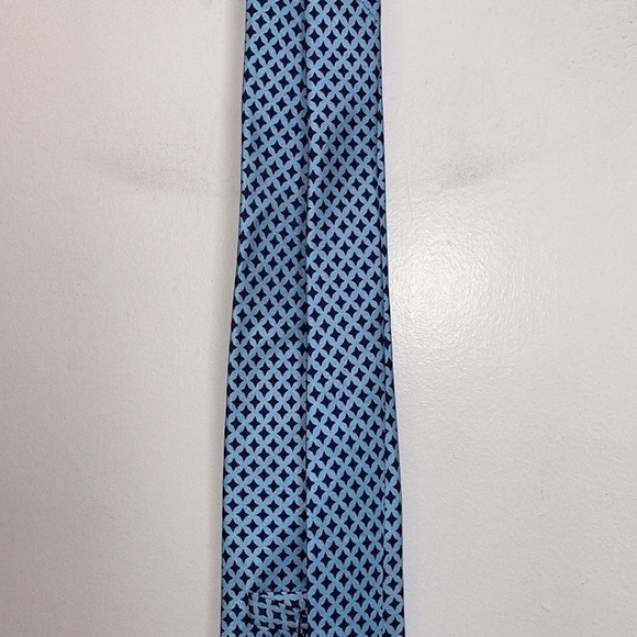 Eagle Wings Geometric Silk University of North Carolina Necktie Tie Diamante - Picture 11 of 13